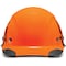 Dax Hard Hats Hard Hat Carbon Fiber Cap Brim 50-50 (Orange/Black) HDC50C-19OC - alternate 3